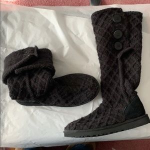 Ugg 3066 Lattice Cable knit tall boots